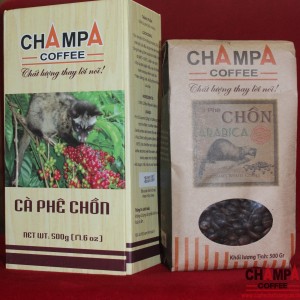Champa Coffee" Chồn Robusta"